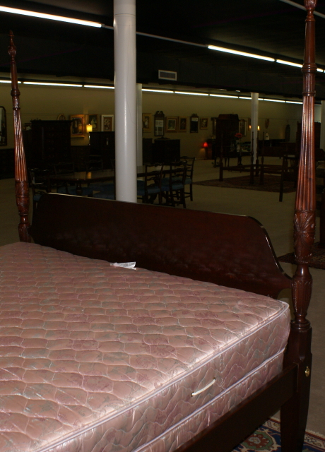 It's not just as simple as buying the mattress. Council Craftsman solid mahogany King size Rice